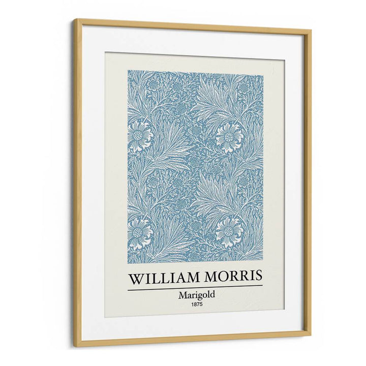 Marigold Elegance William Morris' Timeless Tapestry Of 1875 William Morris's art painting Artwork in Oak Wood Frame With Mount