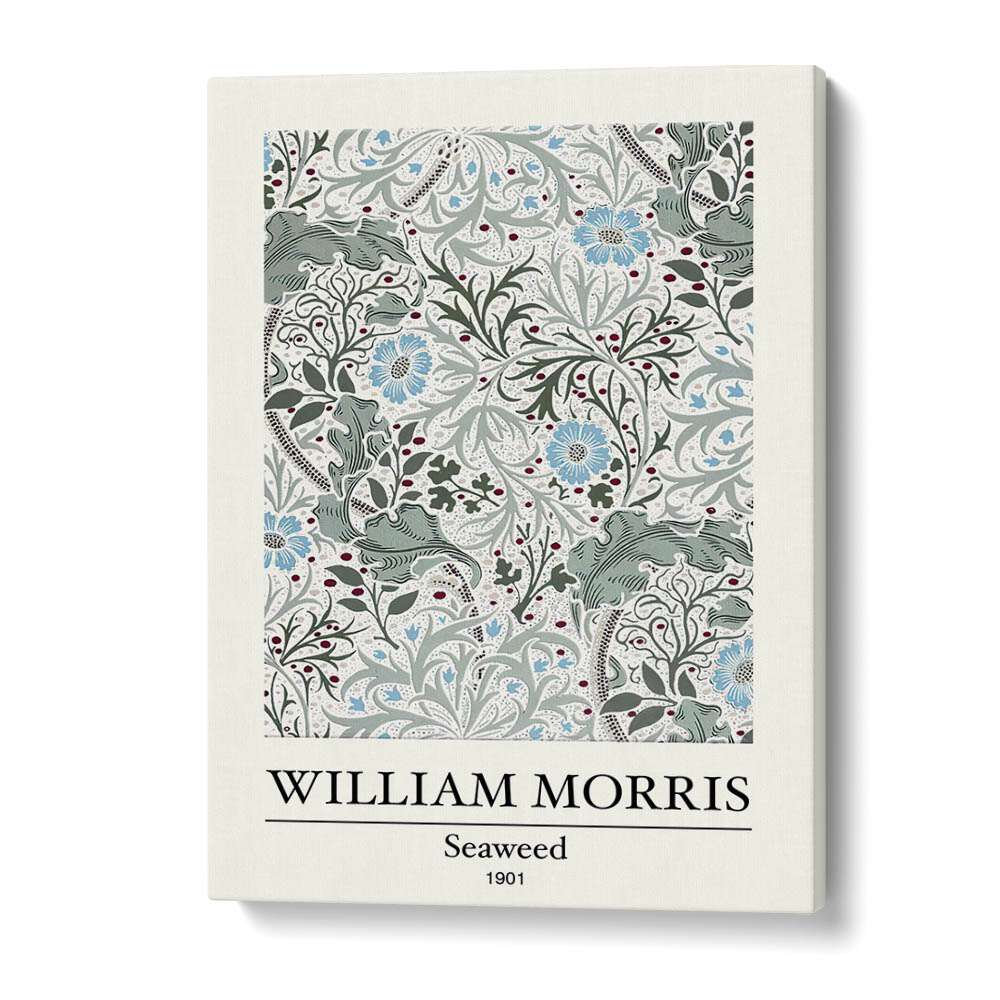 Marine Elegance William Morris' 'seaweed' (1901) William Morris's art painting Artwork in Gallery Wrap