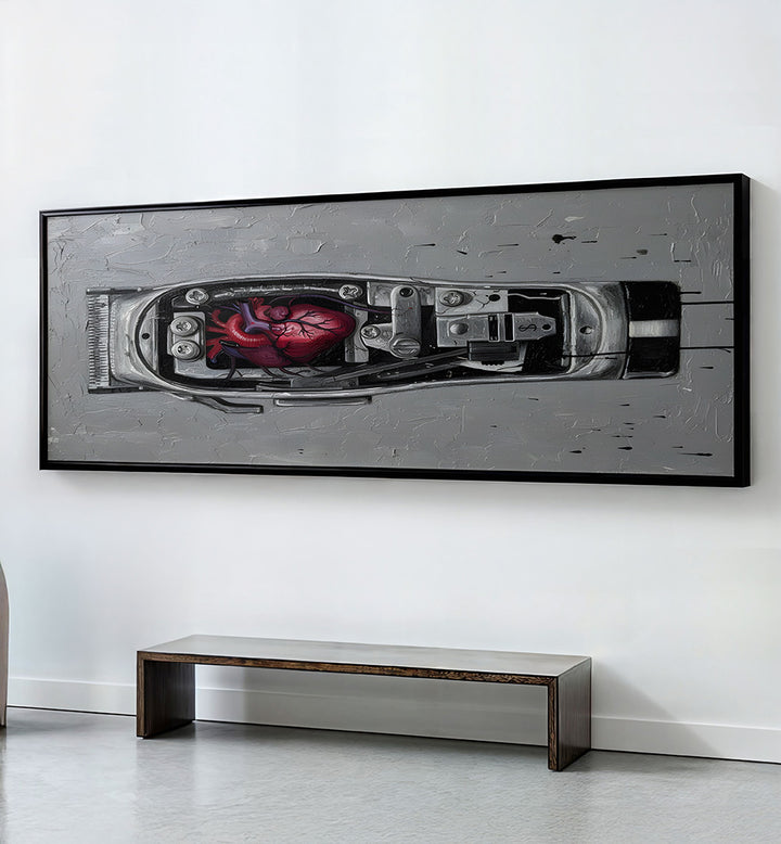 MECHANICAL HEART CLIPPER , PANORAMIC ART