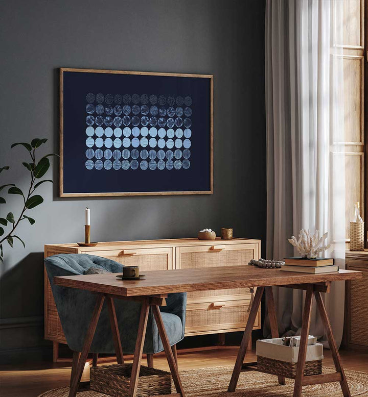 Stunning MEDITATION CIRCLES BLUE, ABSTRACT PAINTINGS enhance your space with serene blues and artistic tranquility.