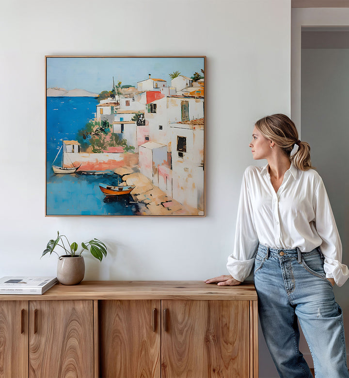 MEDITERRANEAN COASTAL VILLAGE
