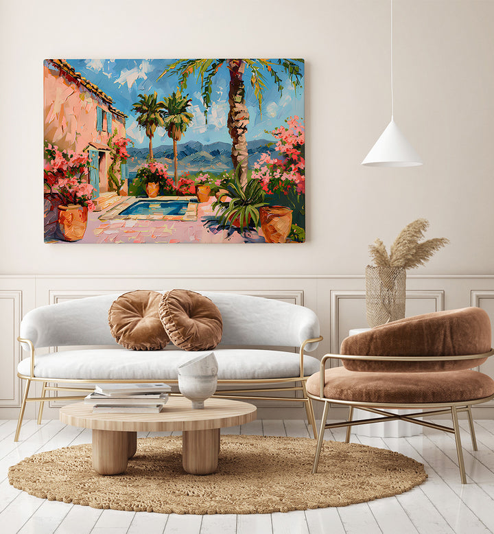 MEDITERRANEAN POOLSIDE GARDEN