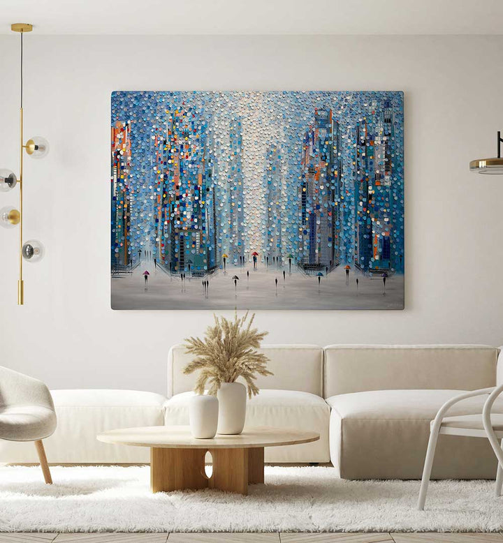 METROPOLITAN DREAMS , MODERN IMPRESSIONISM PAINTINGS