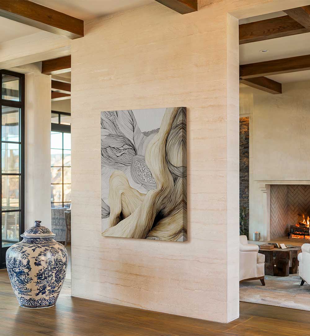 MICROCOSM II , ABSTRACT PAINTINGS