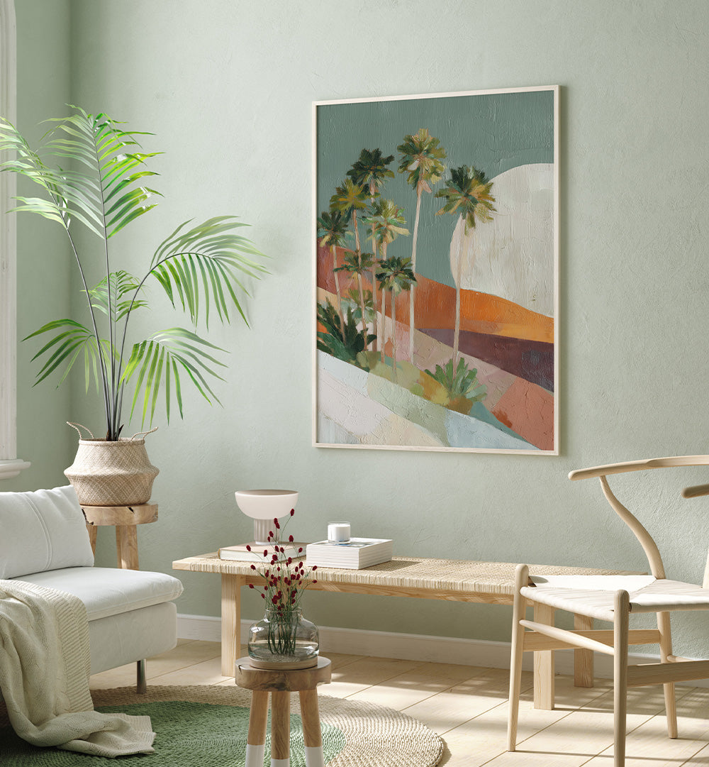 MID-CENTURY PALM SHADOWS