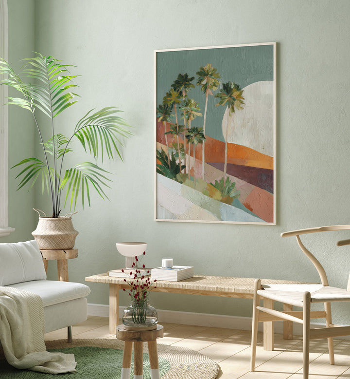 MID-CENTURY PALM SHADOWS