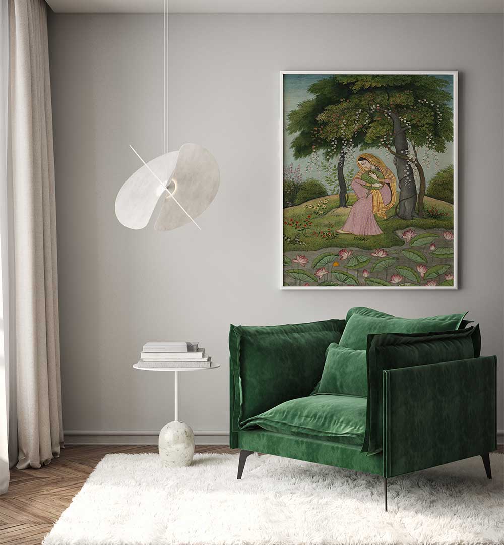 MILAN , INDIAN ART PAINTINGS