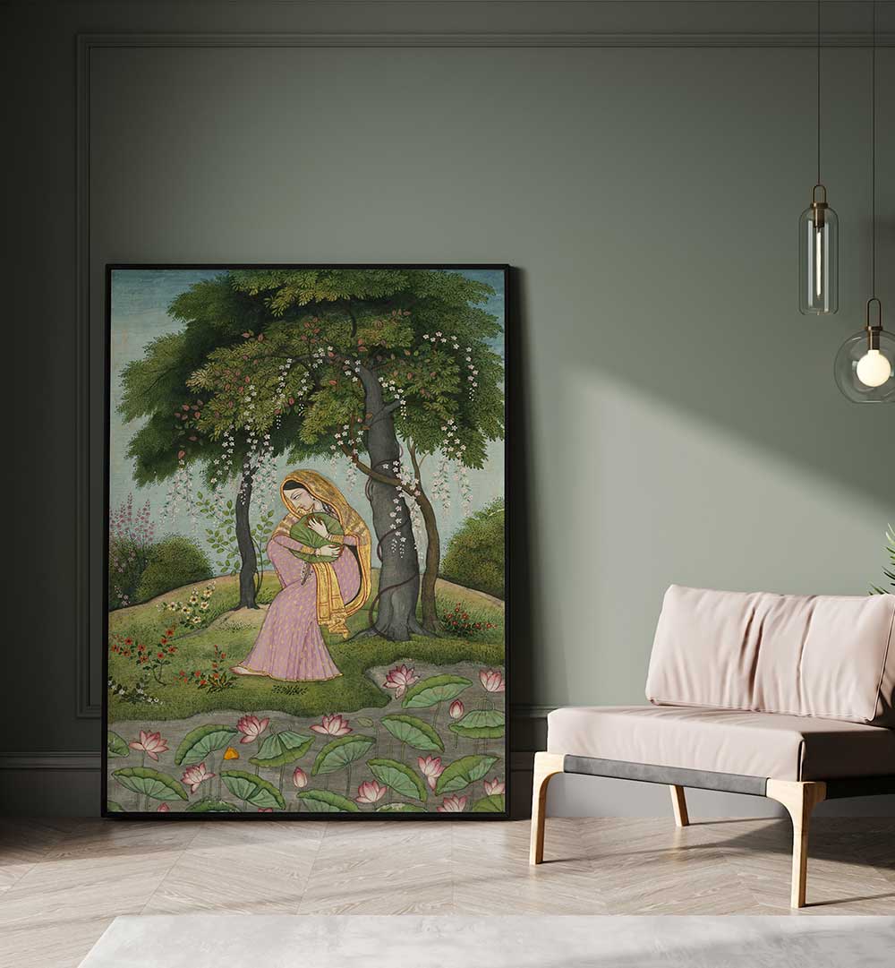 MILAN , INDIAN ART PAINTINGS