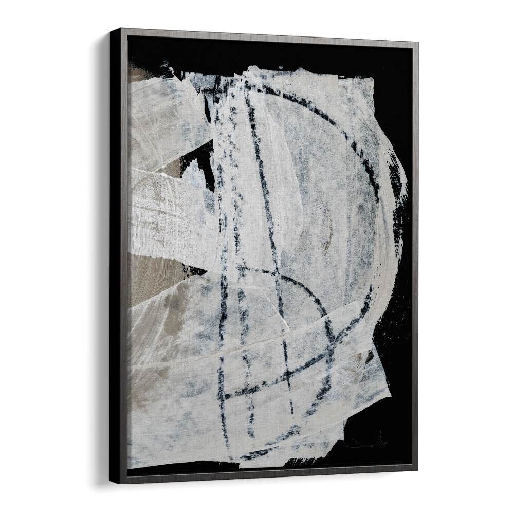 MIND II By Dan Hob day Abstract Art Artwork in Black Floater Frame