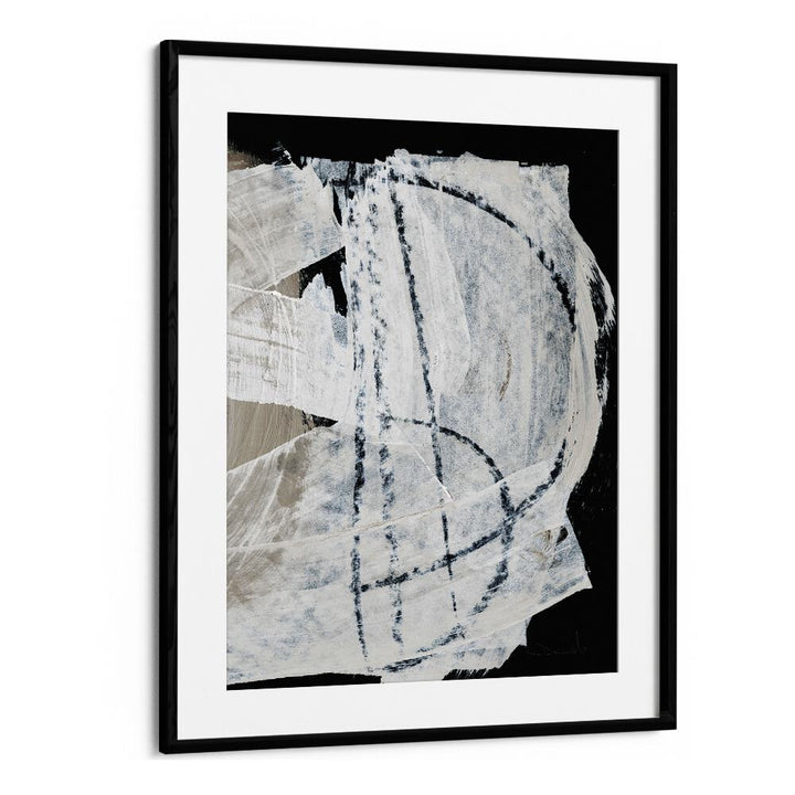 MIND II By Dan Hob day Abstract Art Artwork in Black Frame With Mount