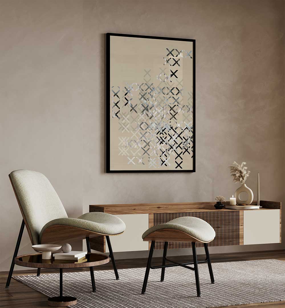Minimal Composition III, abstract paintings, enhance your space with vibrant colors and textures for a captivating focal point.
