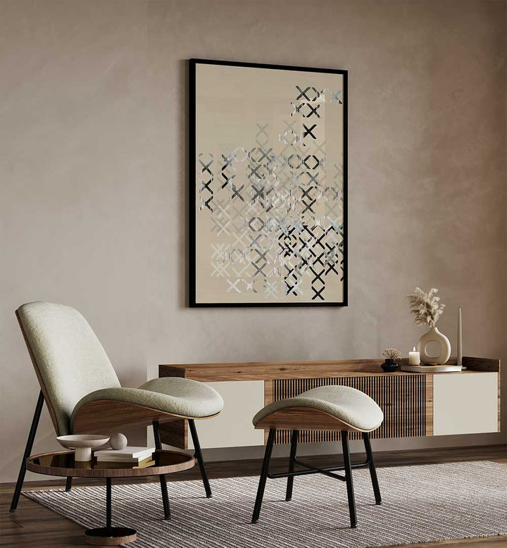 Minimal Composition III, abstract paintings, enhance your space with vibrant colors and textures for a captivating focal point.