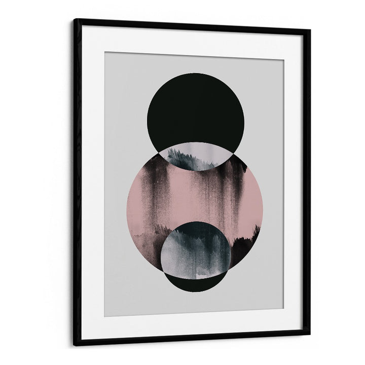 Minimalism Xiv By Mareike Bohmer Abstract Art Artwork in Black Frame With Mount
