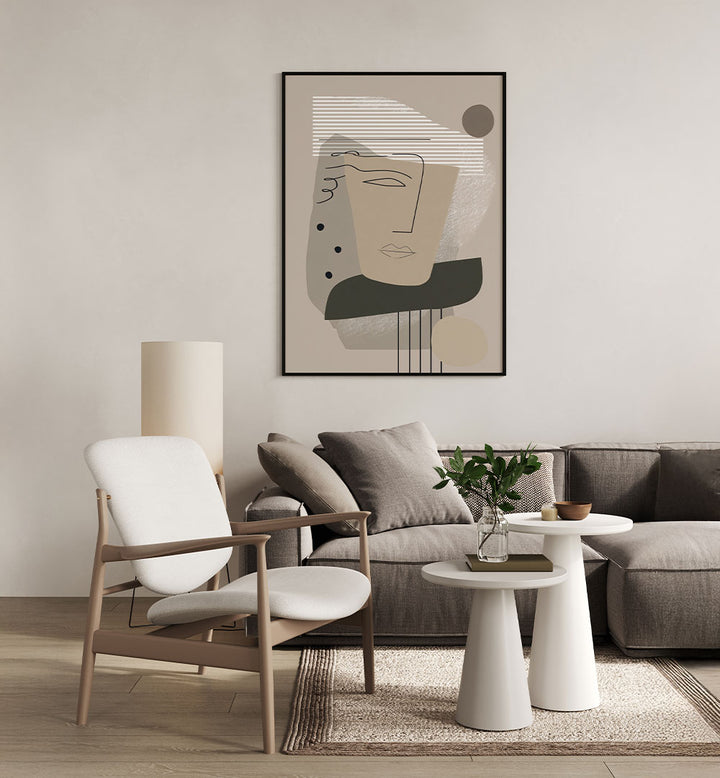 MINIMALIST ABSTRACT FACE