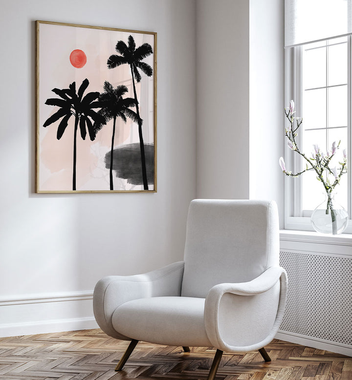 MINIMALIST TROPICAL SUNSET