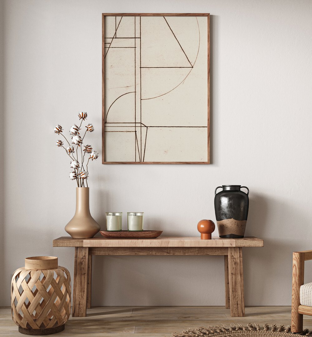 Stylish MINMOD NO2 III, ABSTRACT PAINTINGS enhance modern decor, perfect for contemporary homes and offices.
