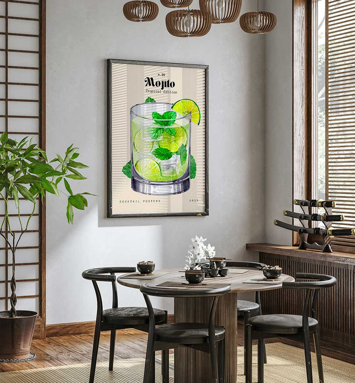 MINTY LIME REFRESH , BAR & CAFE ART