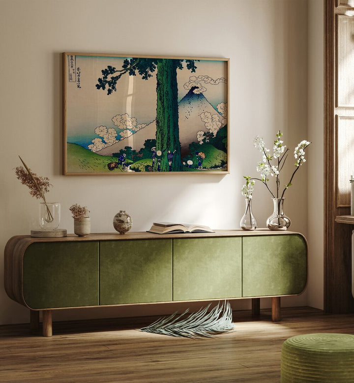 MISHIMA PASS IN KAI PROVINCE , VINTAGE PAINTINGS
