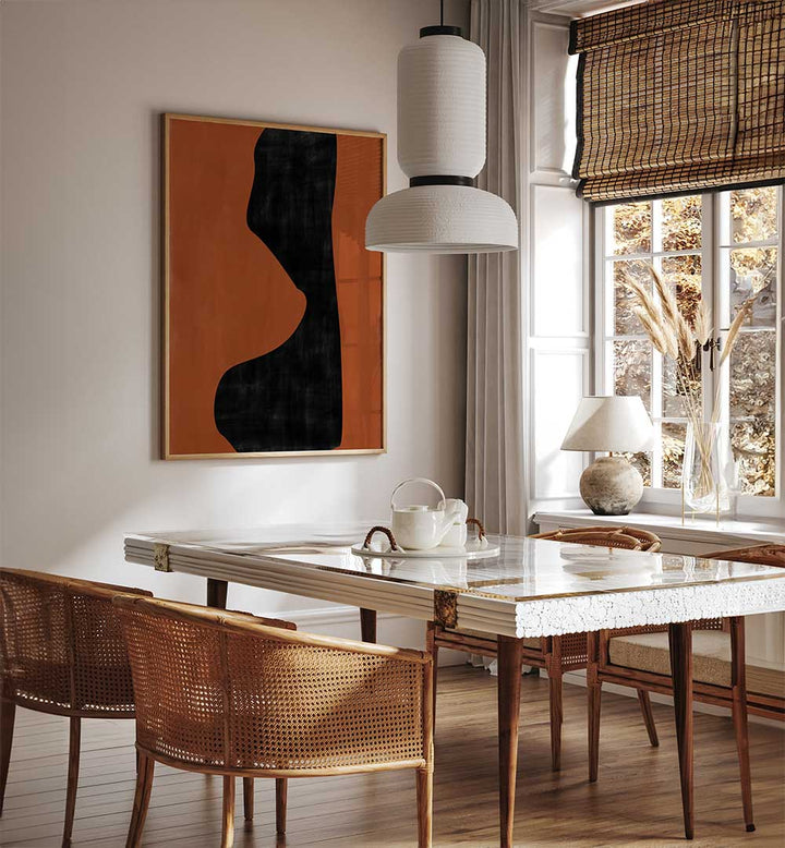 MIXED BOLD SHAPES I , ABSTRACT PAINTINGS