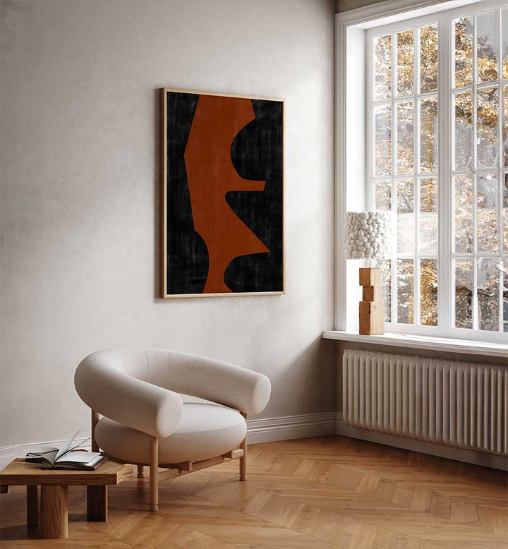 MIXED BOLD SHAPES I , ABSTRACT PAINTINGS