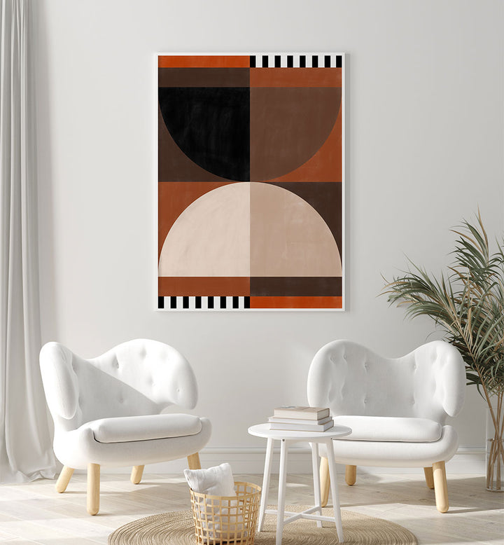MIXED GEO SHAPES I , GEOMETRIC ART PRINTS