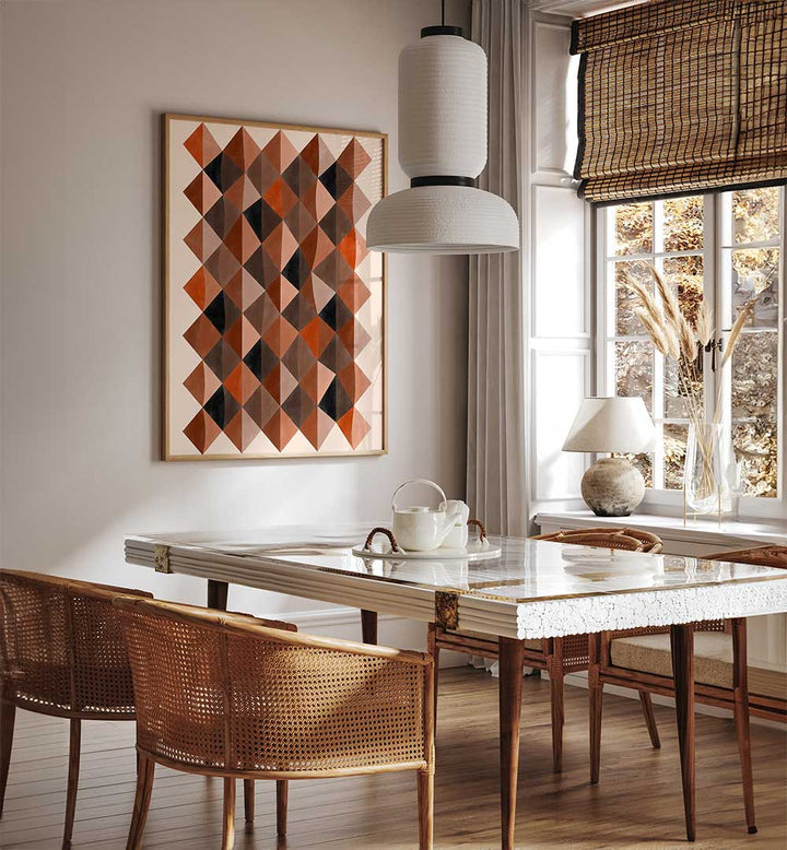 MIXED GEO SHAPES II , GEOMETRIC ART PRINTS
