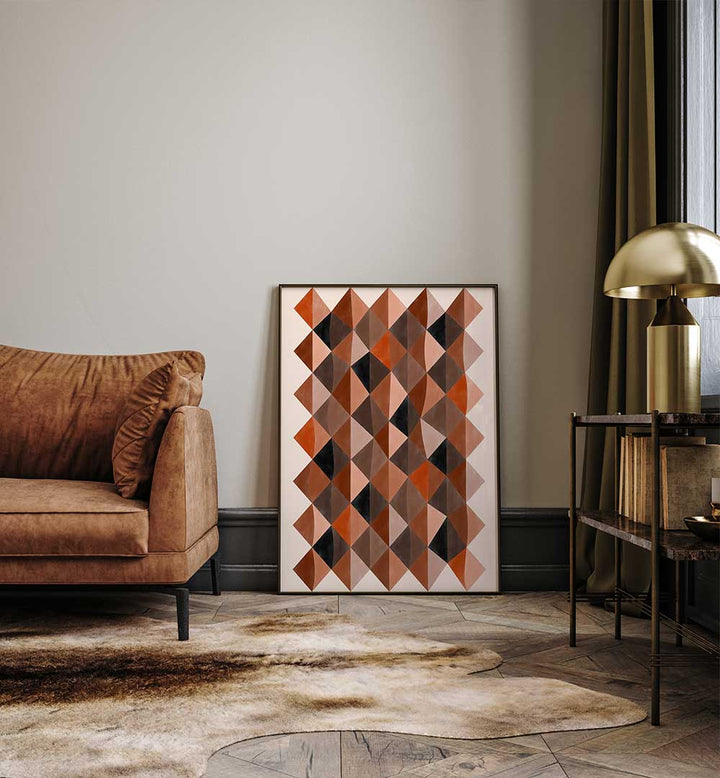 MIXED GEO SHAPES II , GEOMETRIC ART PRINTS