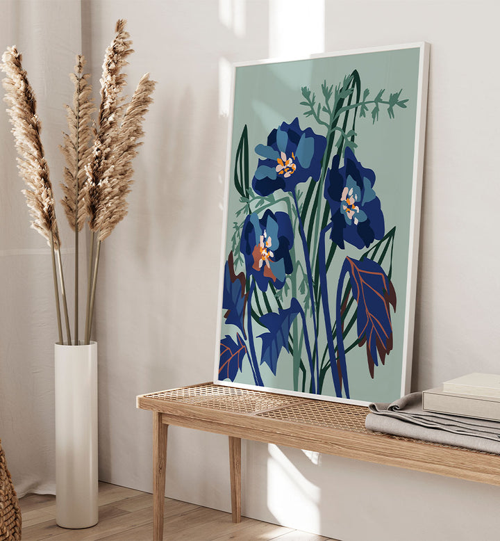 MODERN BLUE BOTANICALS