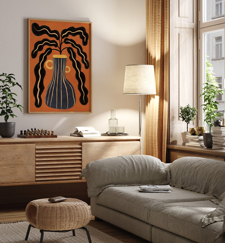 MODERN BOTANICAL VASE