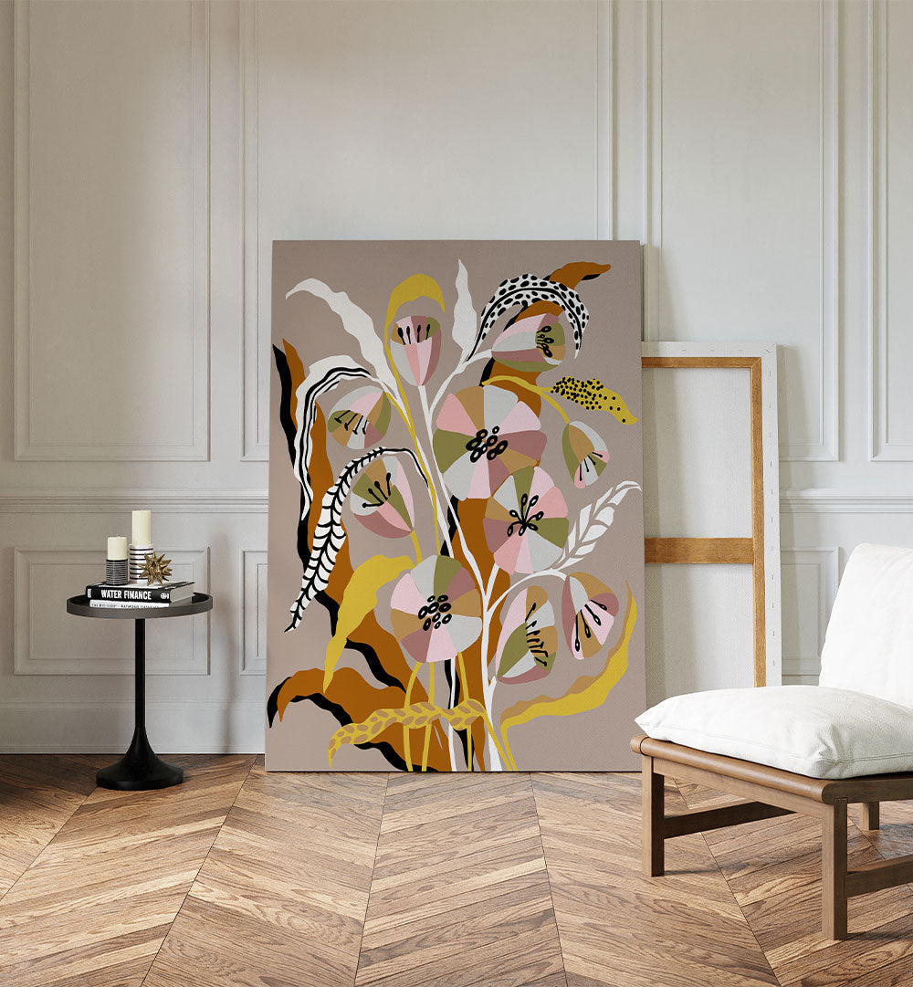 MODERN FLORAL ABSTRACT