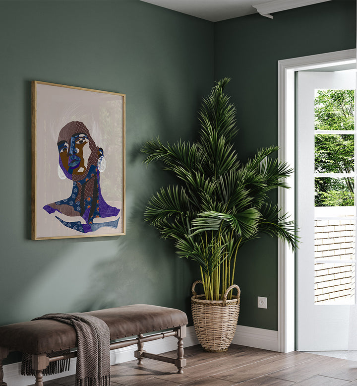 MODERN PATTERNED PORTRAIT
