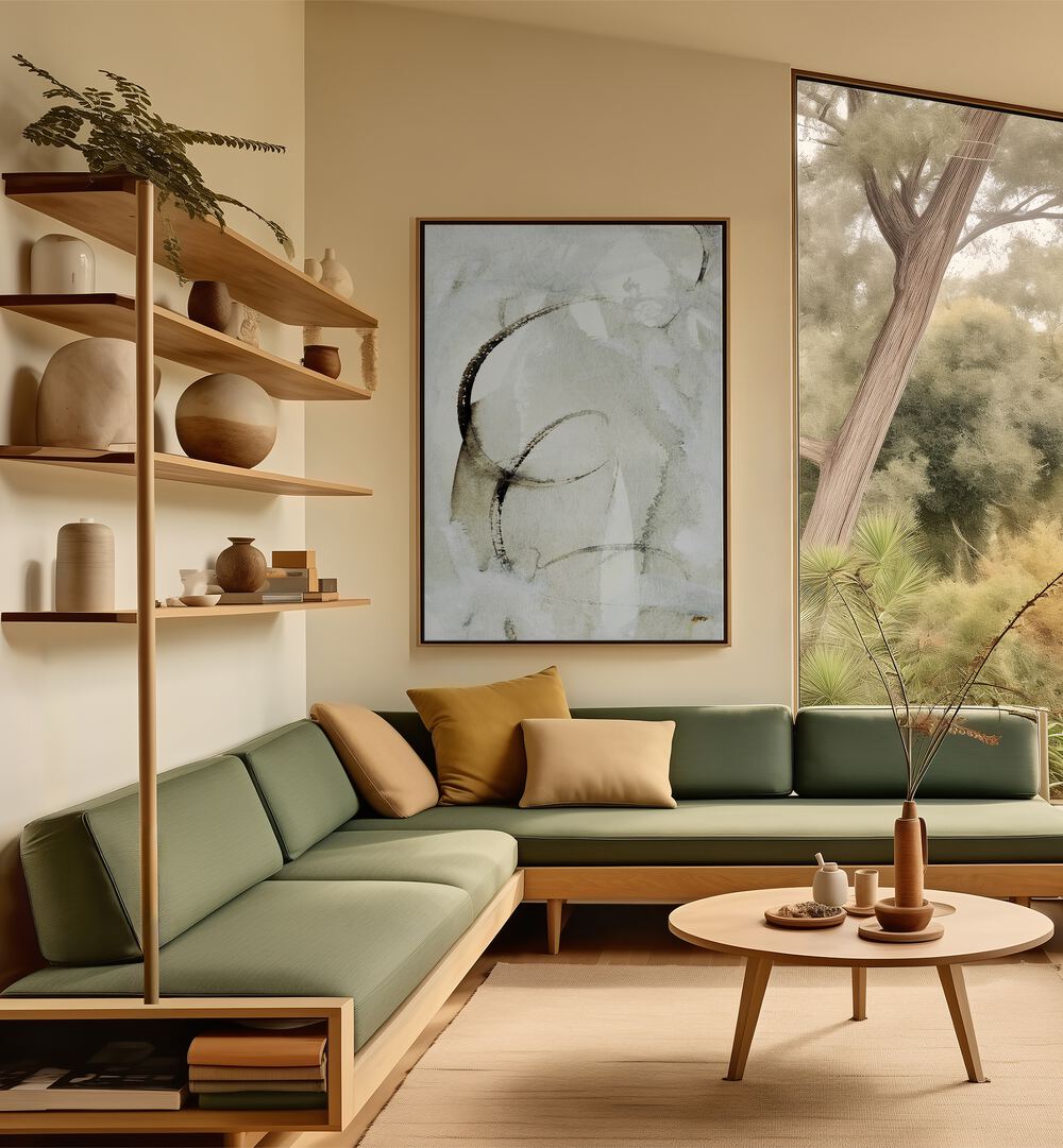 Elevate your space with MODERNA I, ABSTRACT PAINTINGS, featuring vibrant colors and dynamic shapes for stunning decor.