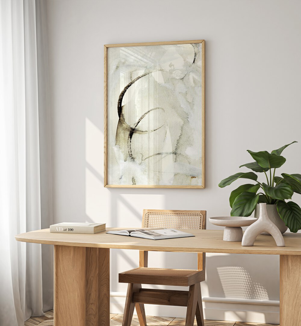 Stylish MODERNA I, ABSTRACT PAINTINGS enhance modern interiors with vibrant colors and dynamic shapes. Perfect for any room.