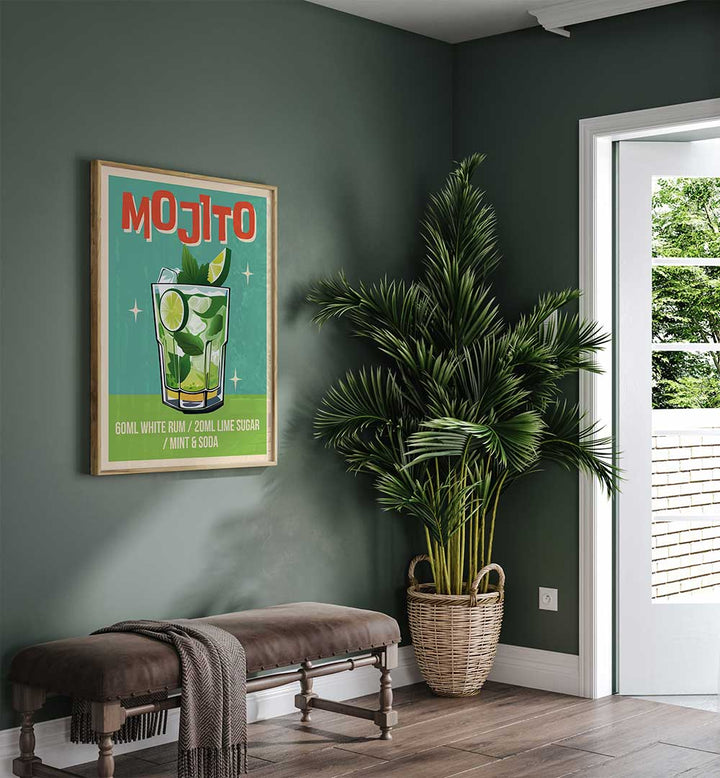 MOJITO COCKTAIL , BAR & CAFE ART