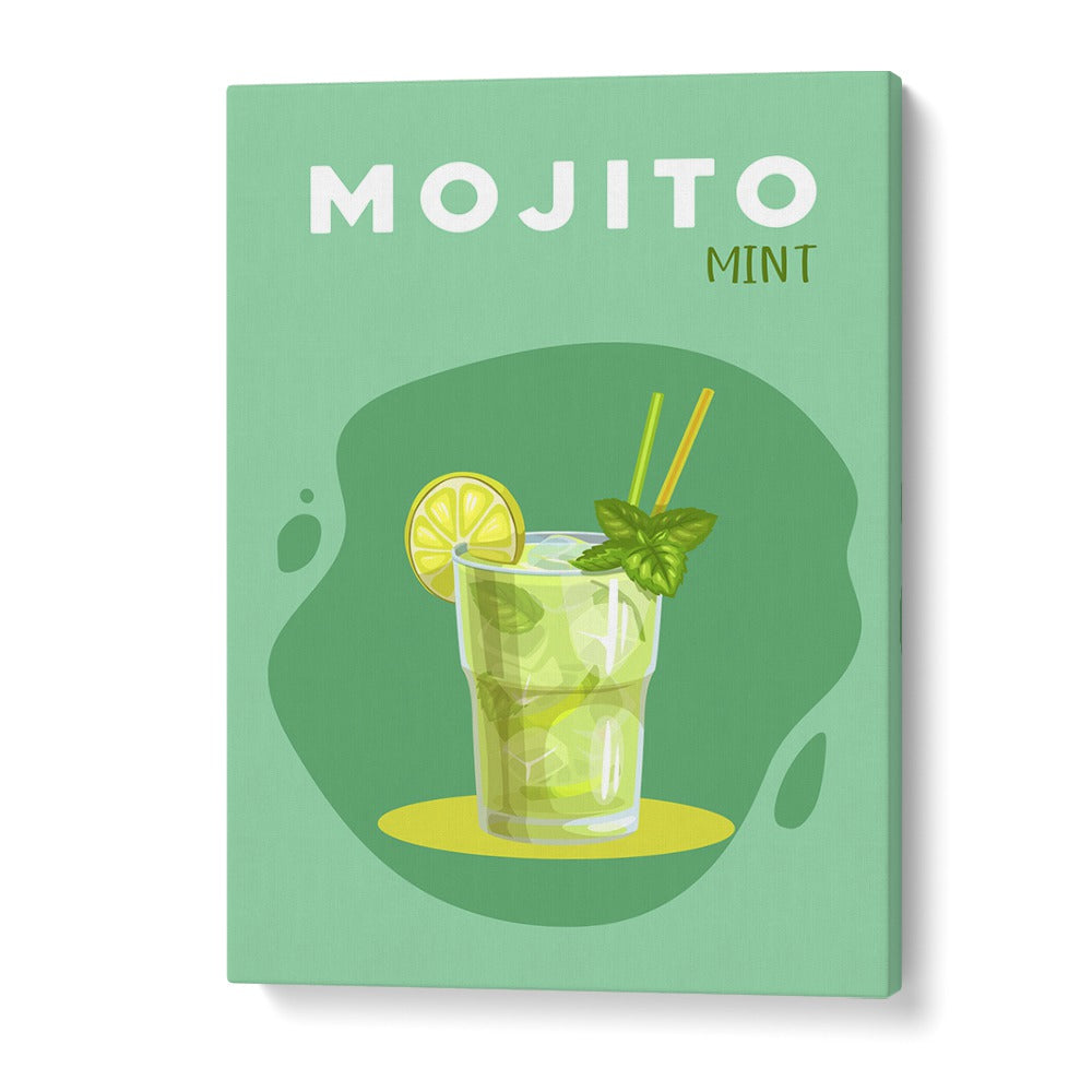 Mojito Mint Bar & Cafe Art Artwork in Gallery Wrap