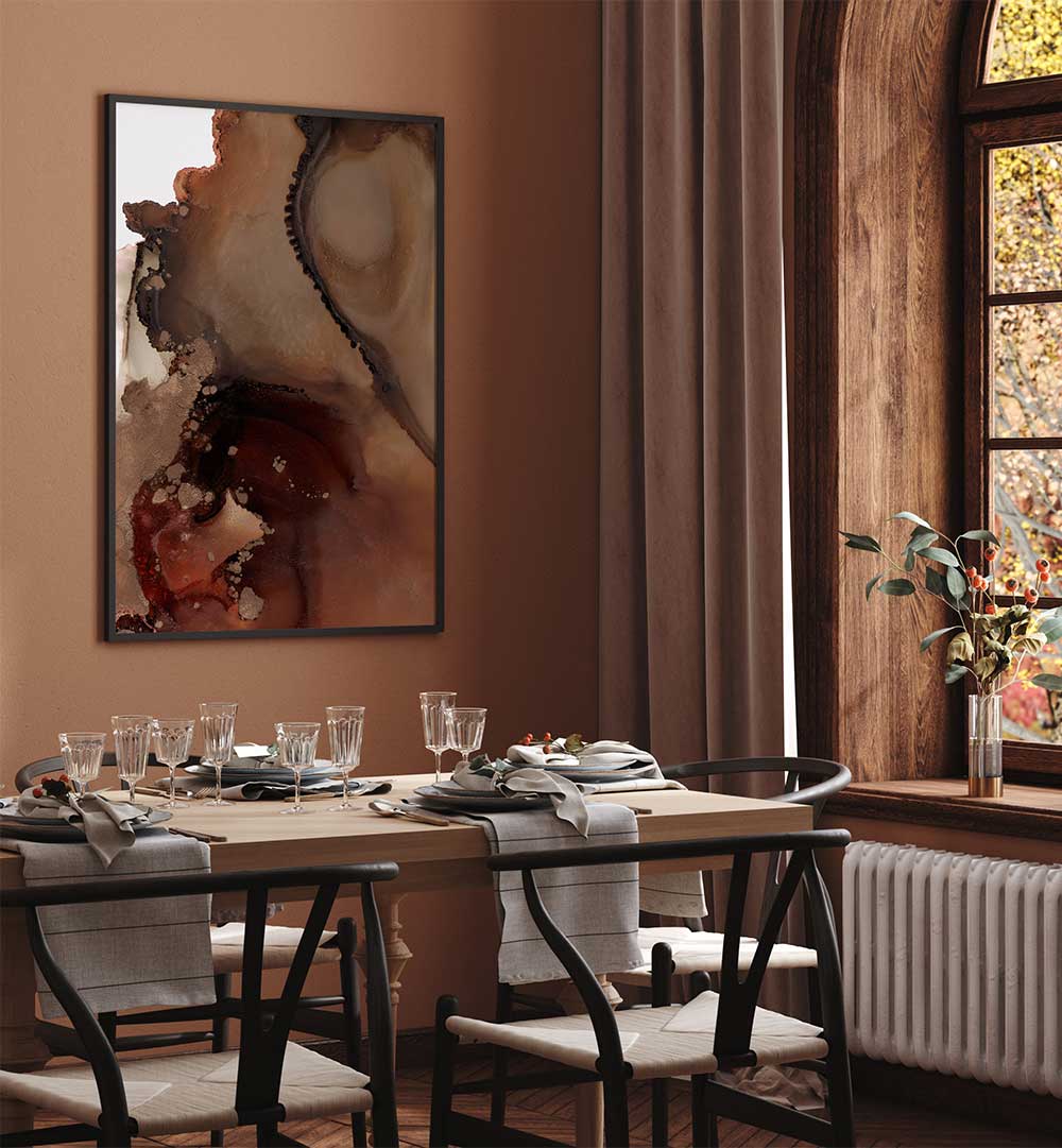 MOLTEN EARTHSCAPE , ABSTRACT PAINTINGS