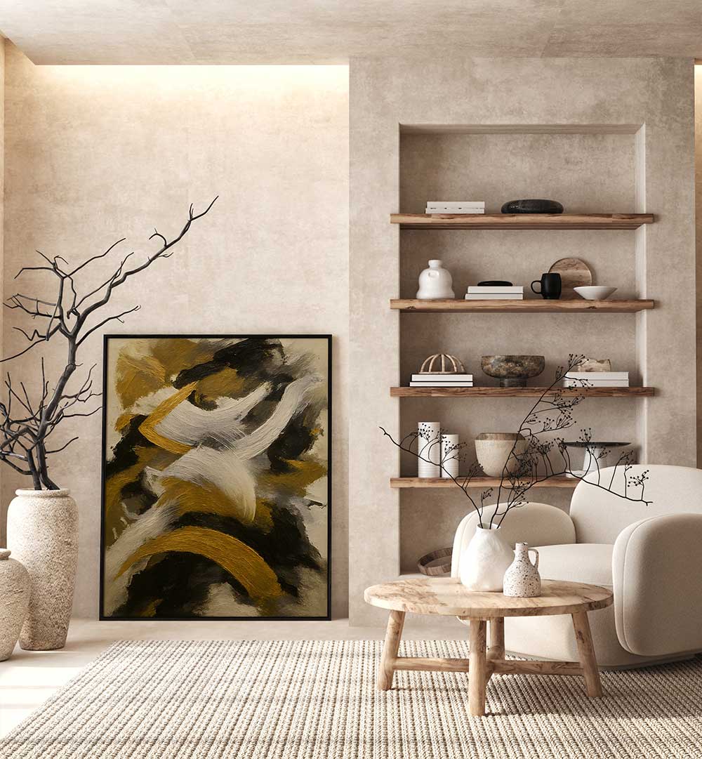 MOLTEN PASSAGE , EXPRESSIONISM PAINTINGS