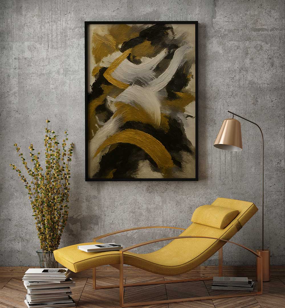 MOLTEN PASSAGE , EXPRESSIONISM PAINTINGS