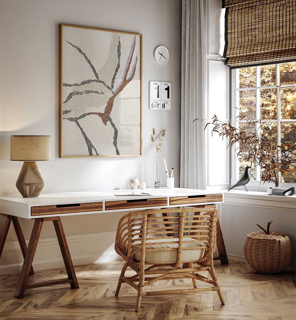 MONDE IMAGINE I , ABSTRACT PAINTINGS