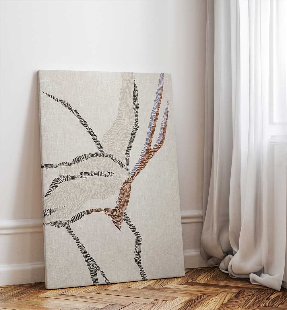 MONDE IMAGINE I , ABSTRACT PAINTINGS