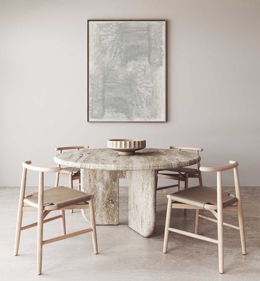 Elevate your decor with MONOTONE TEXTURES I, ABSTRACT PAINTINGS, showcasing muted tones and rich textures.