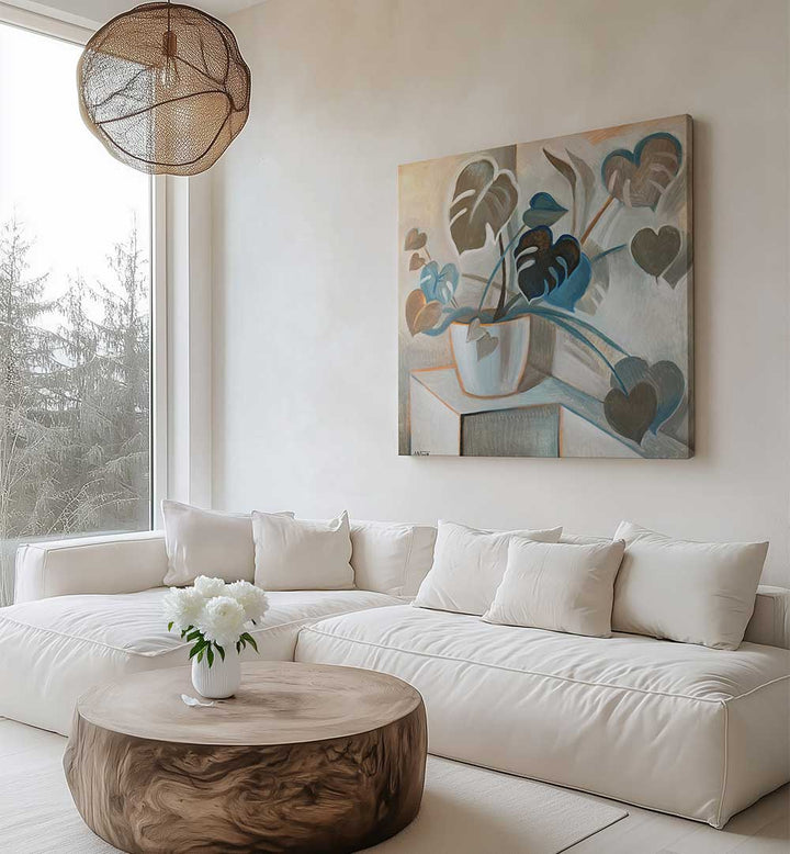 MONSTERA , RETRO ART