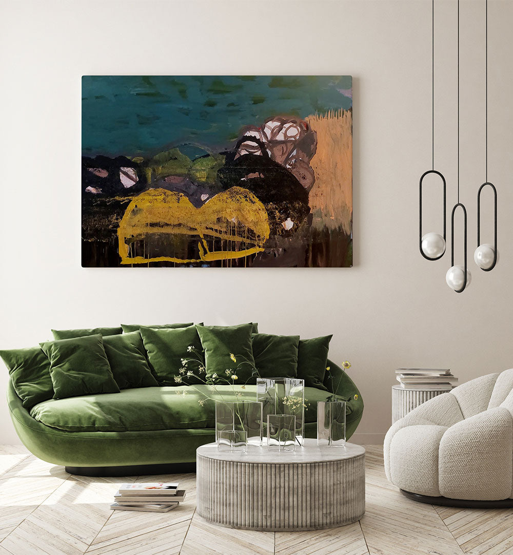 MOODY ABSTRACT LANDSCAPE