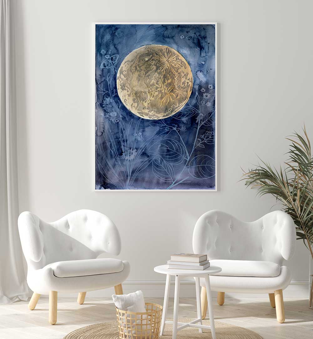 MOON GARDEN SMALL , LANDSCAPE PAINTINGS