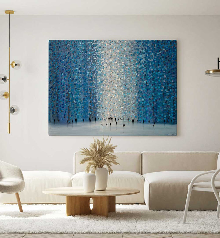 MOONLIHJT WALK , MODERN IMPRESSIONISM PAINTINGS