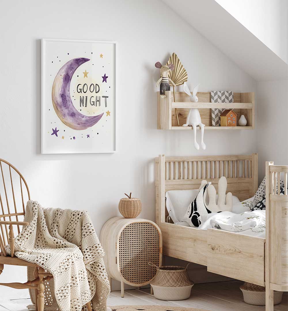 MOONLIT SLUMBER , KIDS ROOM PAINTINGS