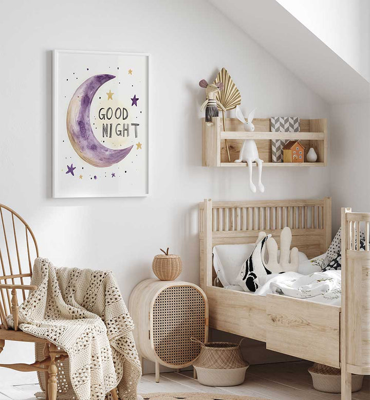 MOONLIT SLUMBER , KIDS ROOM PAINTINGS