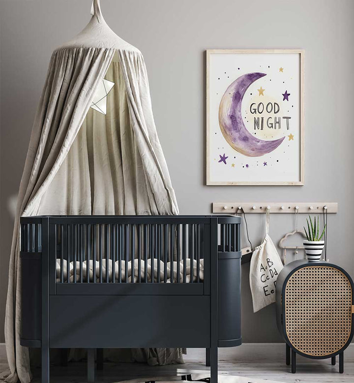 MOONLIT SLUMBER , KIDS ROOM PAINTINGS