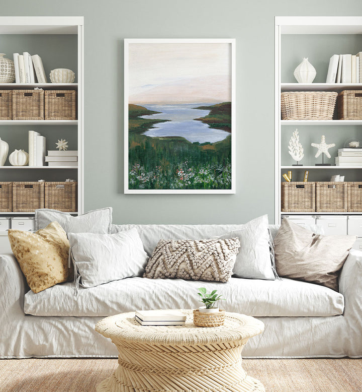 MORNING BLOSSOM , LANDSCAPE PAINTINGS