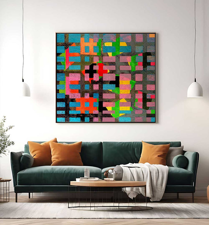 MORNING GARDEN WALL , PATTERN ART PRINTS